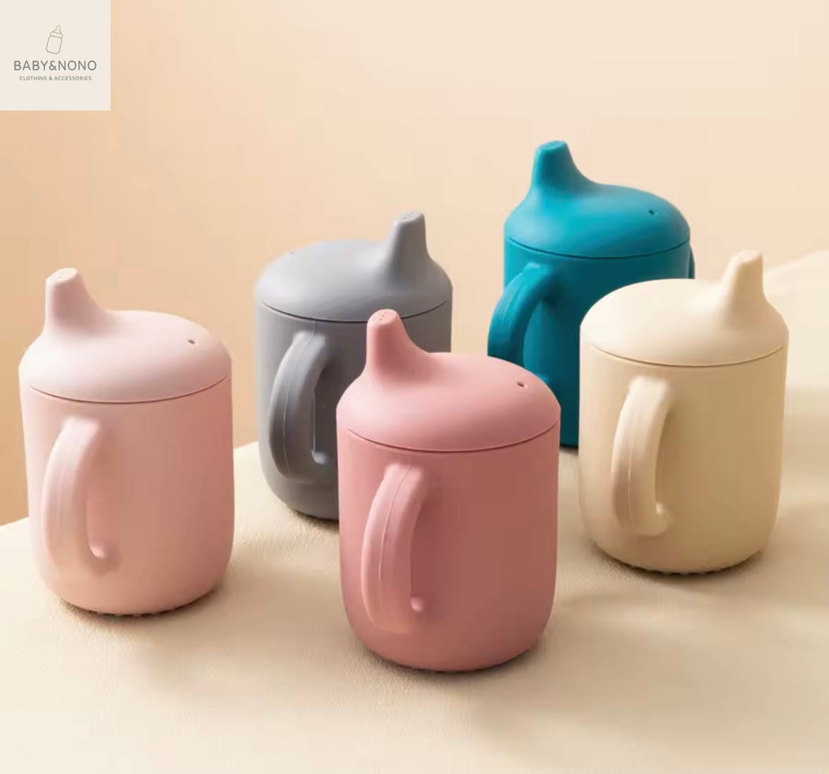 Gourde en Silicone pour Bébé – Souple&Pratique